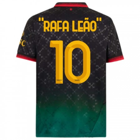 AC Milan Rafael Leao 10 Fjerde 2024-25 - Fodboldtrøjer (S/S)
